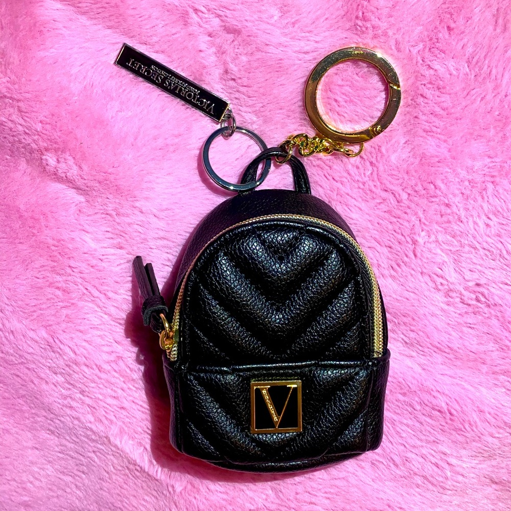 Victoria secret backpack keychain